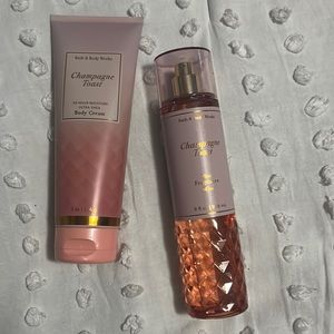 Champagne toast bath & bodyworks